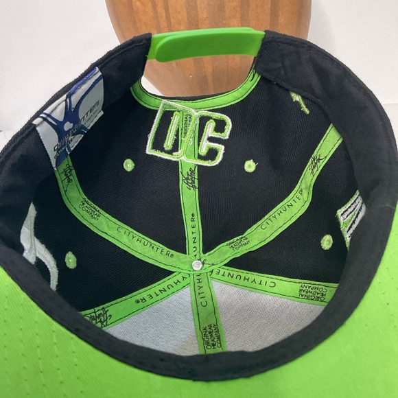 Washington DC Hat Cap Snap Back City Hunter Ultimate Headwear Black Green NWTs - Picture 14 of 15